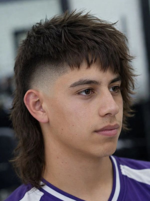 Mullet Asimmetrico - taglio mullet uomo