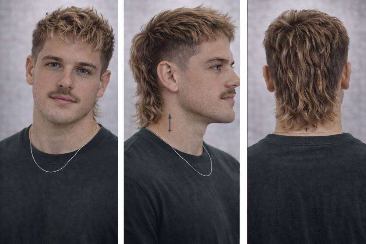 Mullet Leggero Uomo - taglio mullet basso e discreto