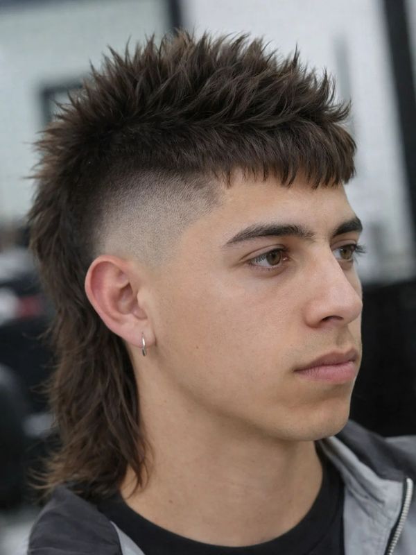Mullet Moicano Uomo - taglio mullet uomo