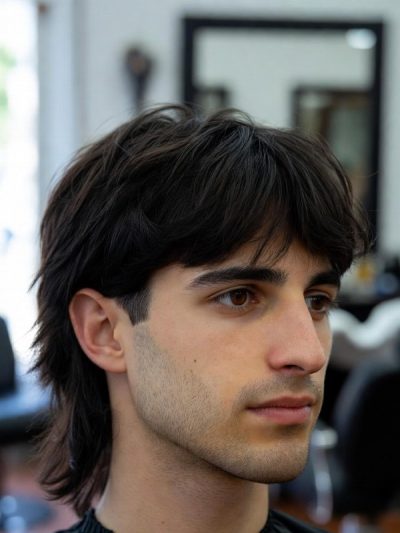 Mullet Scalato Uomo