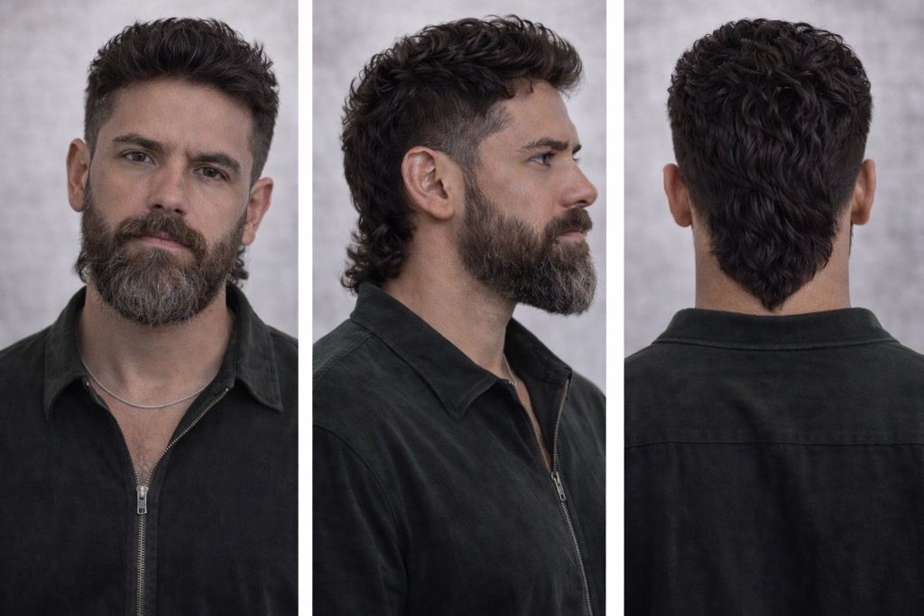 Mullet a V