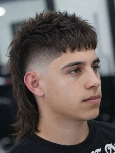 Mullet Burst Fade Uomo - taglio mullet uomo
