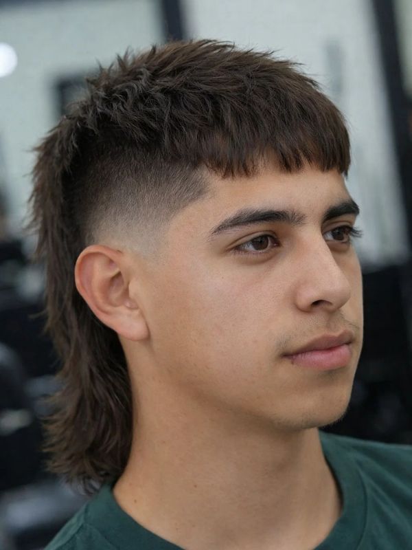 Mullet Corto Uomo: Stile Pratico e Versatile - taglio mullet uomo