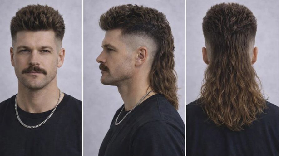 Mullet High Fade Uomo
