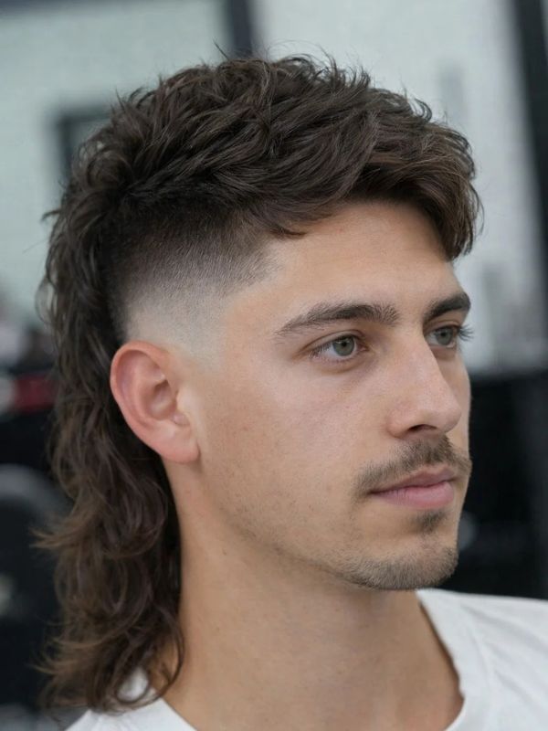 Mullet High Fade Uomo - taglio mullet uomo