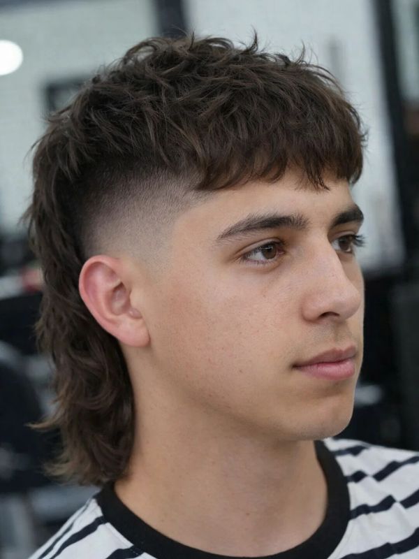 Mullet Low Fade Uomo - taglio mullet uomo