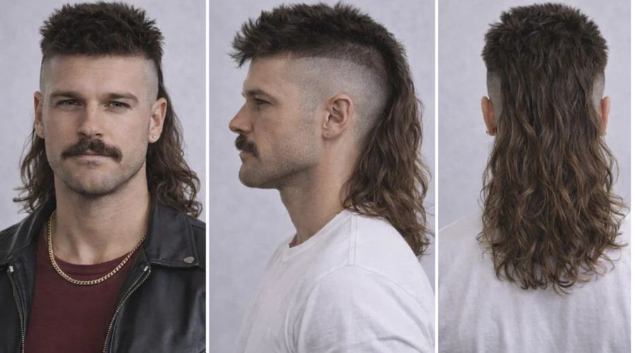 Mullet Rasato Uomo