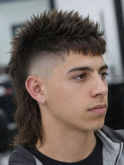 Mullet Moicano Uomo - taglio mullet uomo