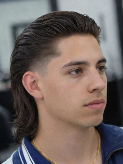 Mullet Slick Back Uomo - taglio mullet uomo
