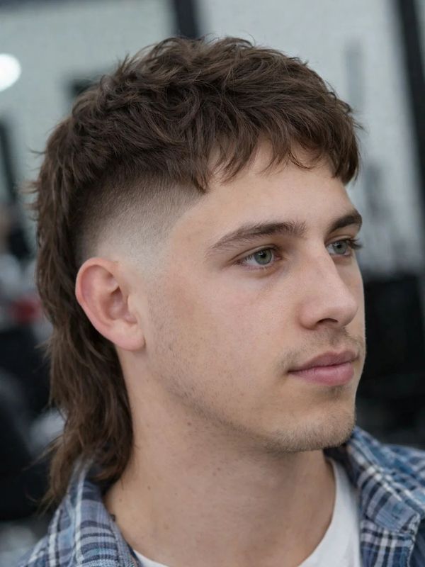 Mullet con Sfumatura - taglio mullet uomo