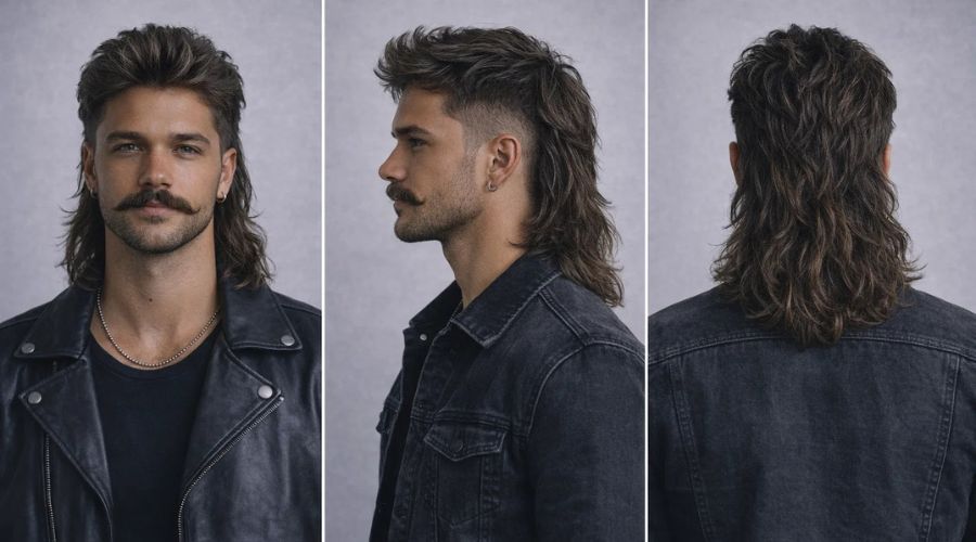 Mullet e Baffi a Manubrio