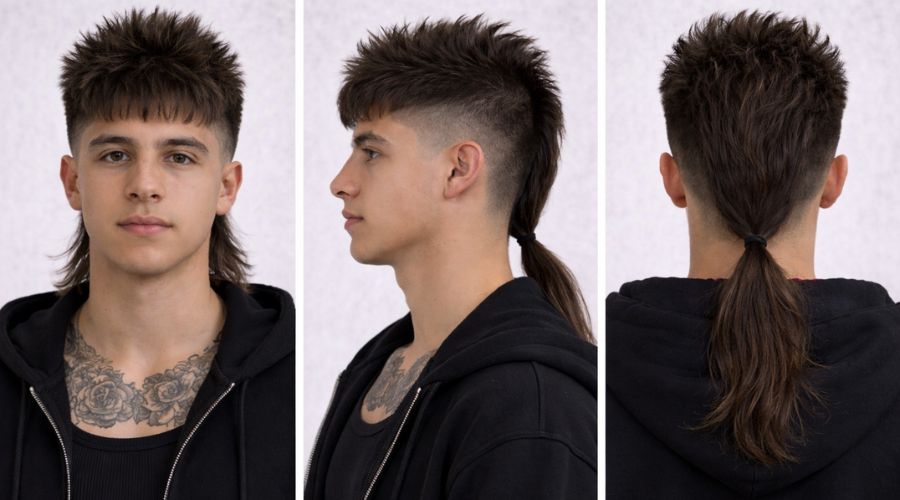 Mullet mohawk