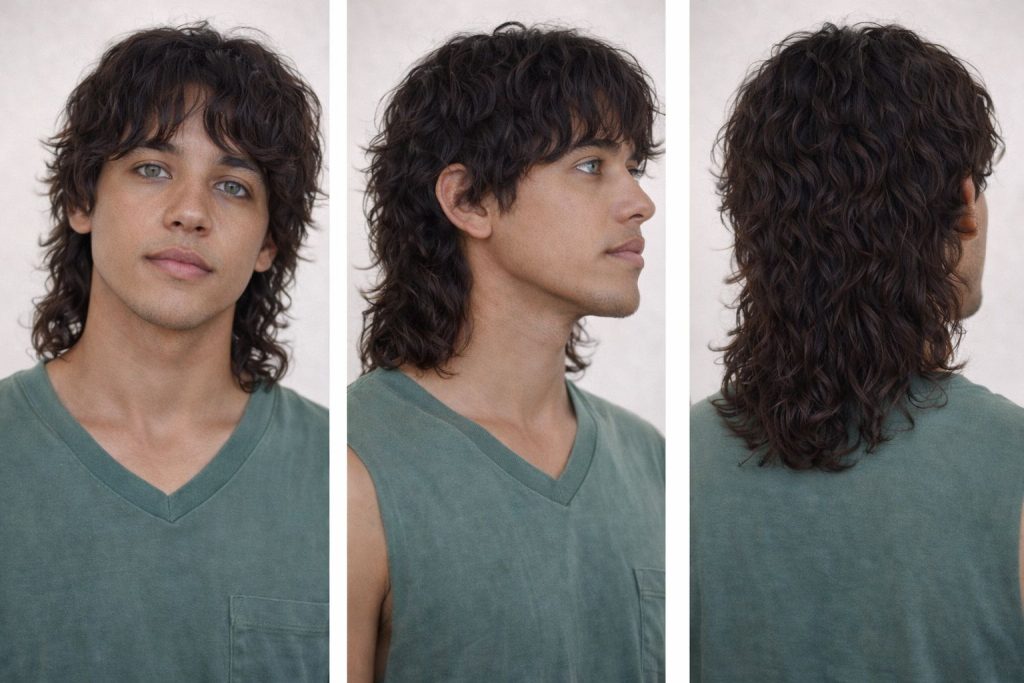 Mullet stile Shullet