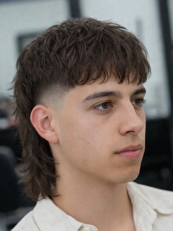 Soft Mullet Uomo - taglio mullet uomo